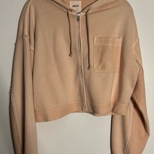 Aerie Women's Tan Hoodie size M